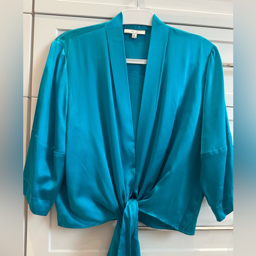 The Sei silk blouse